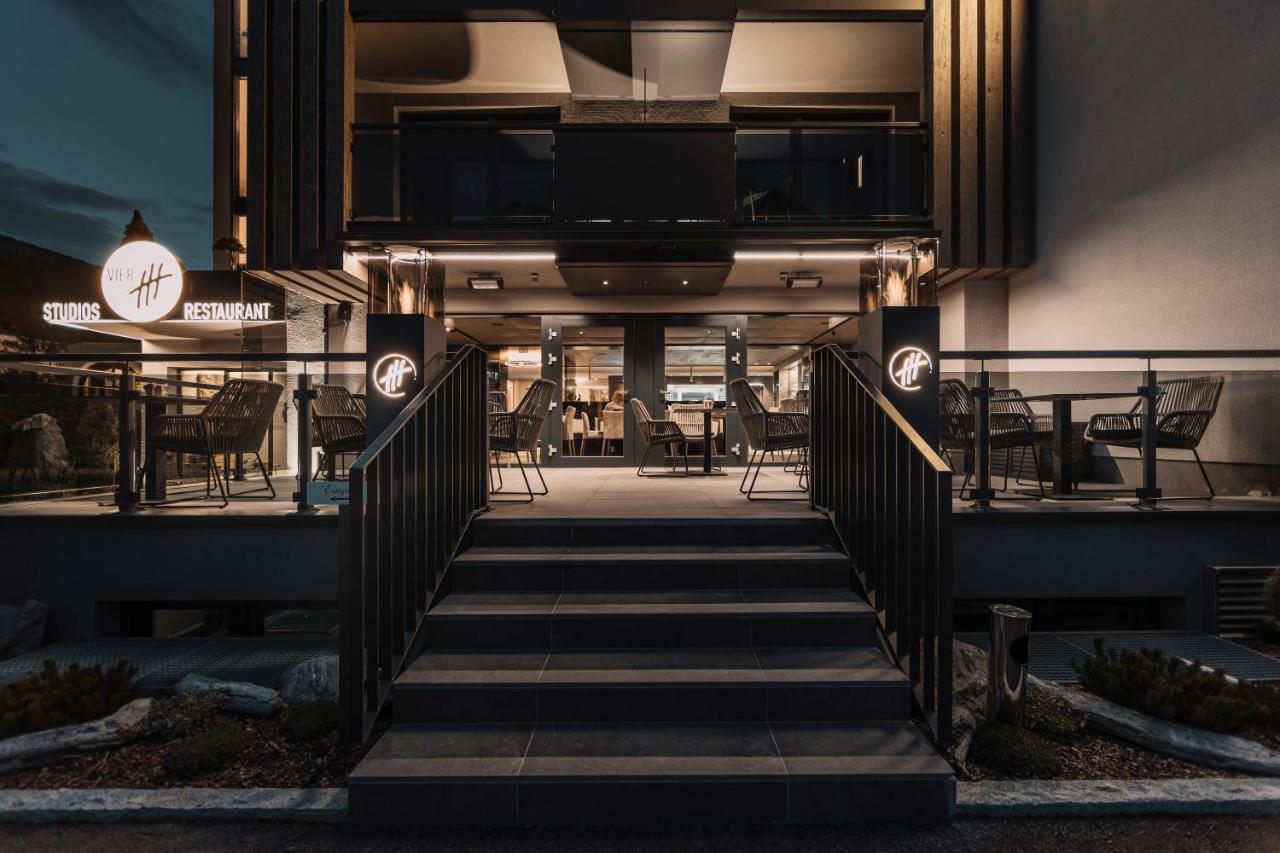 Vier Studios & Restaurant Längenfeld Extérieur photo
